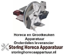 226601339 - Heteluchtventilator motor met ventilatorblad heteluchtoven EUROMAX