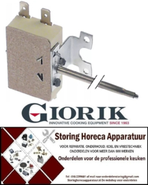 VE680390880 - Maximaal staafthermostaat uitschakeltemp. 780°C 2-polig 1NC/1NO voeler Ø4mm voeler L=170mm Giorik