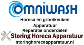 OMNIWASH VAATWASSER HORECA EN GROOTKEUKEN APPARATUUR REPARATIE ONDERDELEN