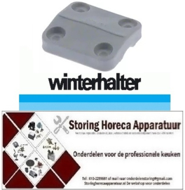 465504403 - Naspoelarmhouder H 8mm bovendeel L 30mm voor vaatwasser Winterhalter