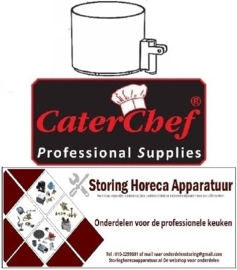 225ZBC250-10012 - Container voor Chocolademelk Dispenser 3 liter CATERCHEF