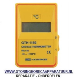 ST1800190 - Temperatuurmeter GTH 1150 zonder voeler meeteenheid °C -50 tot +1150°C voeler K