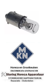 181359606 - Neonlamp fitting Ba9s 230V 2W voor MKN
