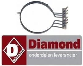 138C3616-00 - Verwarmingselement voor oven DIAMOND DFV