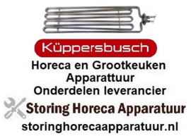 941416941 - Verwarmingselement 9900W 230/400V inbouw ø 47,5mm voor friteuse L 510mm B 138mm H 23mm L1 21mm L2 489mm KUPPERSBUSCH