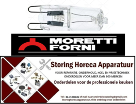 290359946 - Halogeenlamp fitting G9 230V 40W temp. bestendigheid 300°C MORRETI FORNI