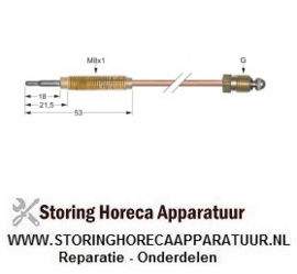 389107637 - Thermokoppel  - M9 x 185 cm draad