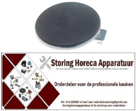 VE134490017 - Kookplaat Rond ø 180 mm - 2000 Watt - 400 Volt