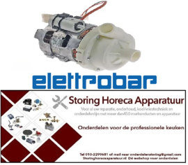 148501526 -Pomp type CRC-R DX 60Hz 0,2kW 200V ingang ø 28mm uitgang ø 26mm fasen 1 L 175mm Elettrobar