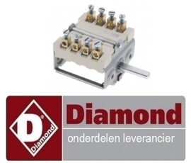 080RTBF900007 - Nokkenschakelaar bakplaat  DIAMOND  E77/PL4T-N