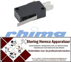 257345257 - Microschakelaar met hendel bediend door hendel 250V RHIMA DR51, DR51S