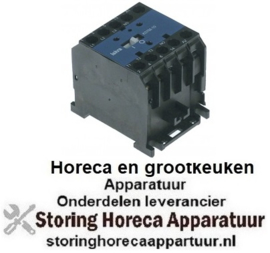 233380411 - Magneetschakelaar relais AC1 20A 24VAC (AC3/400V) 8,5A/5,5kW hoofdcontact 3NO hulpcontact 1NC - OMNIWASH