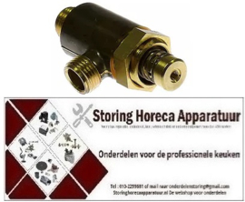GA223541476 - Ventiel met kniebediening draad 1/2" bevestigingsdraad M28x1