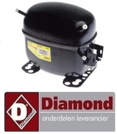 21612028143 - Compressor koelmiddel R404a - R507 voor DIAMOND SNELKOELER GTP-3/LD