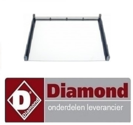 17421100350 - BINNENGLAS OVENDEUR VOOR DIAMOND C5FV6-N