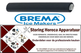 795530879 - Afvoerslang voor ijsblokjesmaker ID ø 19mm OD ø 24mm L 210mm  BREMA