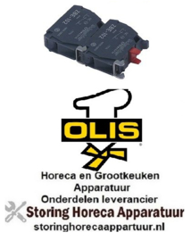 2183002056 -Kontaktblok 2NC kleurcodering rood OLIS