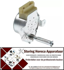 592501537 - Tandwielmotor 220/240V 2U/min schacht ø 9mm 4W type T102/40CM-JT H 31mm L 81mm B 57mm