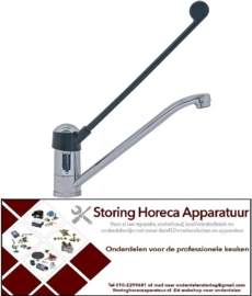 332548687 - Eenhendeleengatsmengkraan hendel lang keramisch cartouche ø40mm uitlooplengte 300mm