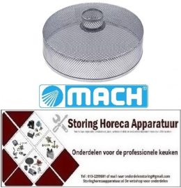 901517722 - Filter ø 193mm H 84mm RVS gat ø 37mm vaatwasser MACH