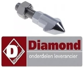 47558400300 - NEUS VOOR DEUR 2 HAKEN HETELUCHTOVEN  CPE644-N DIAMOND