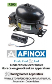 COMPRESSOR AFINOX HORECA EN GROOTKEUKEN KOELAPPARATUUR REPARATIE ONDERDELEN