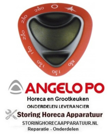186112187 - Knop gasthermostaat t.max. 280°C ANGELO PO