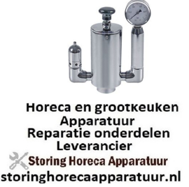 222514275 -Veiligheidsventiel draad 3/4" 0,45bar met manometer en ont-/beluchter 3,3kg H 200mm