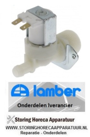 WATERINLAAT/MAGNEETVENTIEL LAMBER VAATWASSER HORECA EN GROOTKEUKEN REPARATIE ONDERDELEN