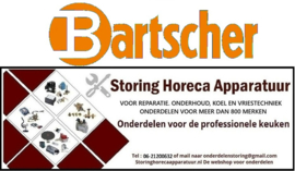 58445478777 - Complete oven deur voor BARTSCHER - MQBS38V