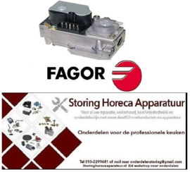 155101186 -Gasventiel type VK4105C-1041 gasingang flens 32x32mm gasuitgang flens 32x32mm FAGOR