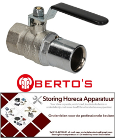 555514120 - Uitloopkraan voor apparatuur BERTOS