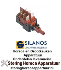 599345651 -Schakelelement 2CO 250V 16A aansluiting vlaksteker 6,3mm SILANOS