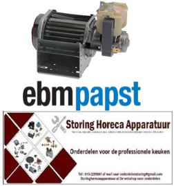 380601896 - Dwarsstroomventilator ebm-papst QLK45/0600-2513 rol ø 45mm wals L 60mm gelamineerde kerndikte 13mm