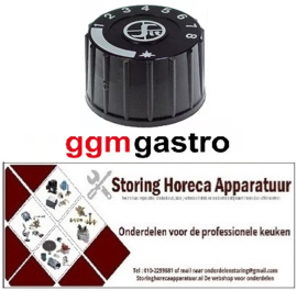 601110068 - Knop passend voor friteuse GGM Gastro