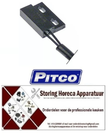 153348051 - Magneetschakelaar met isolering L 29mm B 19mm 1NO 250V 0,5A P max. 10W aansluiting steker PITCO