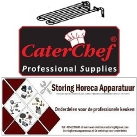375-ZCT22-006  - Boven Element 1200W voor Conveyor Toaster CATERCHEF 688200