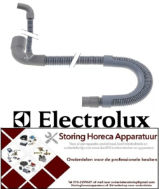 135504291 - Afvoerslang DN20 L 2200/800mm recht ø binnen 20mm haaks ø binnen 29mm slang ø buiten 27mm ELECTROLUX
