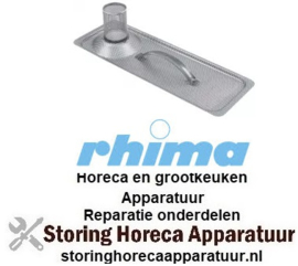 510510002 - Vuilfilter RVS voor vaatwasser RHIMA