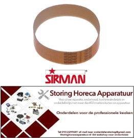 H242697280 - Multiriem V groeven L310 mm x b16 mm Snijmachine SIRMAN