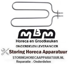 304416554 - Verwarmingselement voor Bain-Marie 1500 Watt MBM