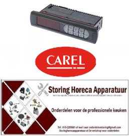 241378481 - Elektronische regelaar CAREL PB00C0HB00 inbouwmaat 138,5x29mm inbouwdiepte 70,5mm 115-230V