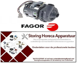 222501562 -Pomp ingang ø 38mm uitgang ø 38mm 230V 50Hz fasen 1 0,59kW 0,8PS rotatierichting rechts FAGOR
