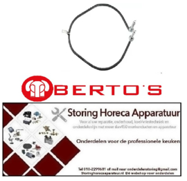 334418135 - Verwarmingselement 920W 230V voor Bertos oven
