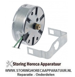 183360673 -  Motor set tandwiel ø 6,8mm tanden 15 230V spanning AC 50/60Hz draairichting rechtsom