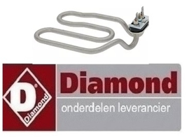 545420626 -Verwarmingselement 2100W 230V voor vaatwasser 04d/6s DIAMOND