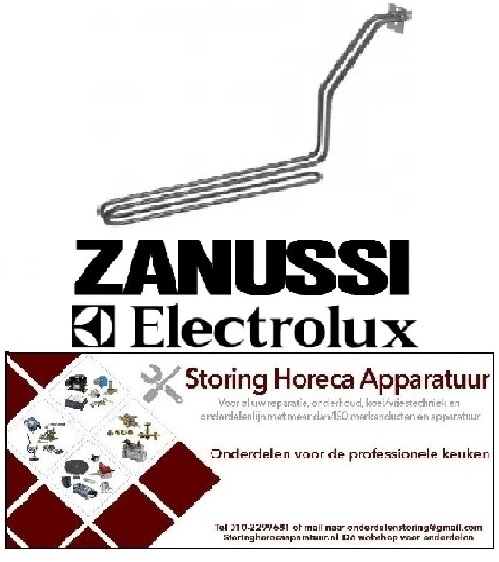 218415354 - Verwarmingselement 1500W 230V VC 1 L 375mm B 26mm H 275mm ZANUSSI