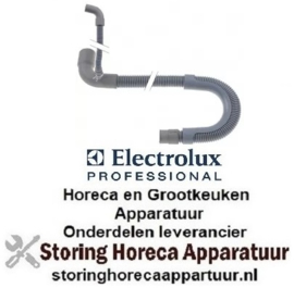 285504291 - Afvoerslang DN20 L 2200/800mm recht ø binnen 20mm recht ø buiten 27mm haaks ø binnen 29mm ELECTROLUX