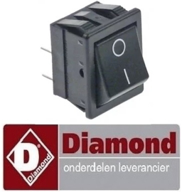 36507IU009 - Wipschakelaar aan en uit voor friteuse DIAMOND F12TR/SP