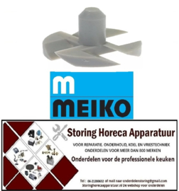 374501203 - Wervelinzet  sproeier binnenschijf H 13mm ø 14,5mm 4mm voor vaatwasser MEIKO
